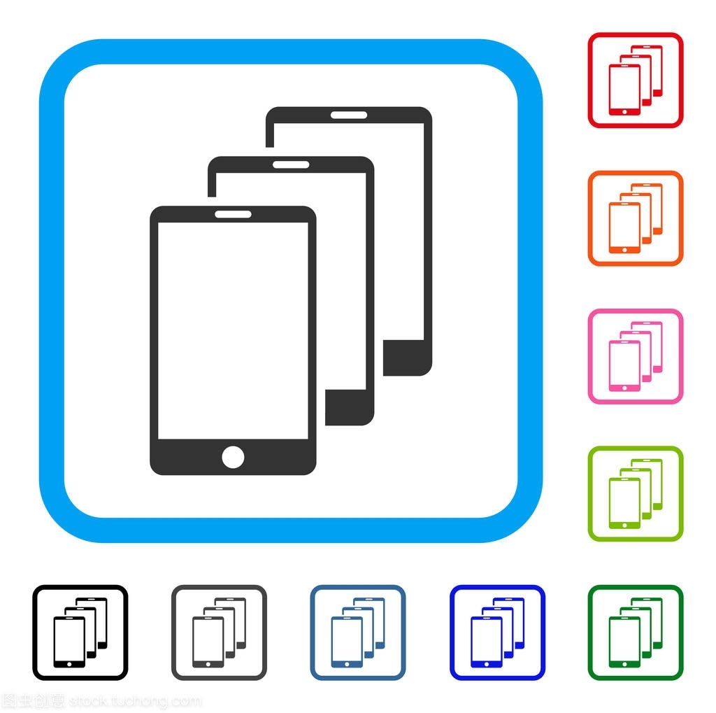 智能手機框圖標